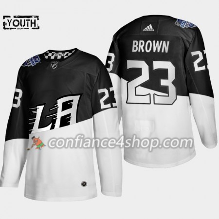 Adidas Maillot de Hockey Los Angeles Kings Dustin Brown 23 Adidas 2020 Stadium Series Authentic - Enfant